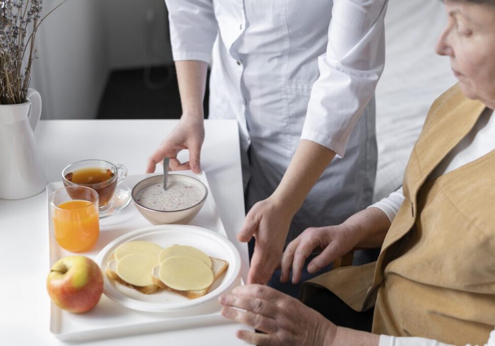 close-up-woman-being-fed